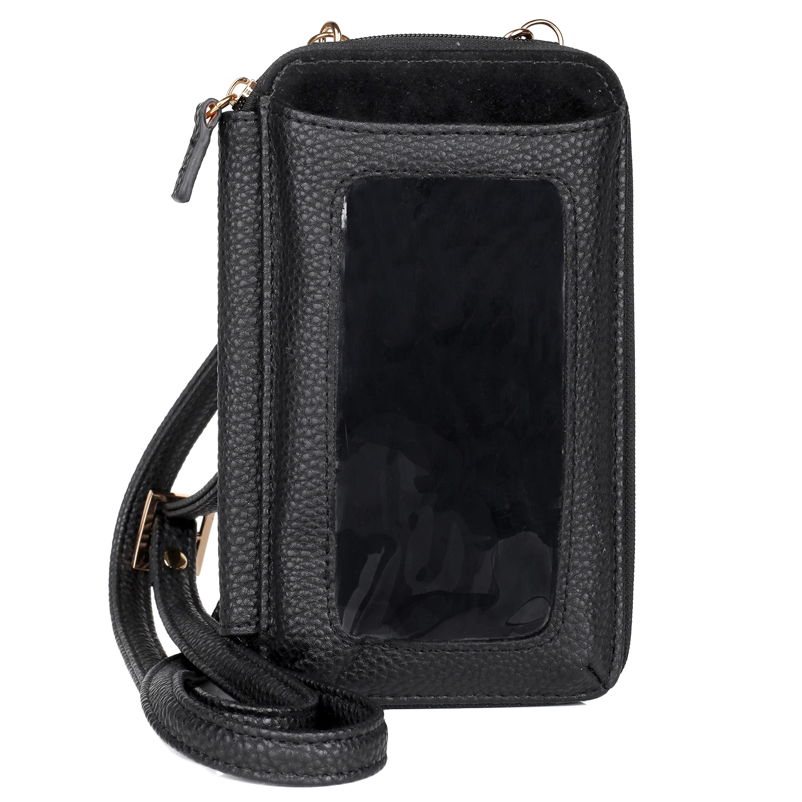 Julia Buxton Pebble RFID Blocking Crossbody Bag - Stylish Anti-Theft Purse for Women, Perfect for Travel, Shopping & Daily Use
