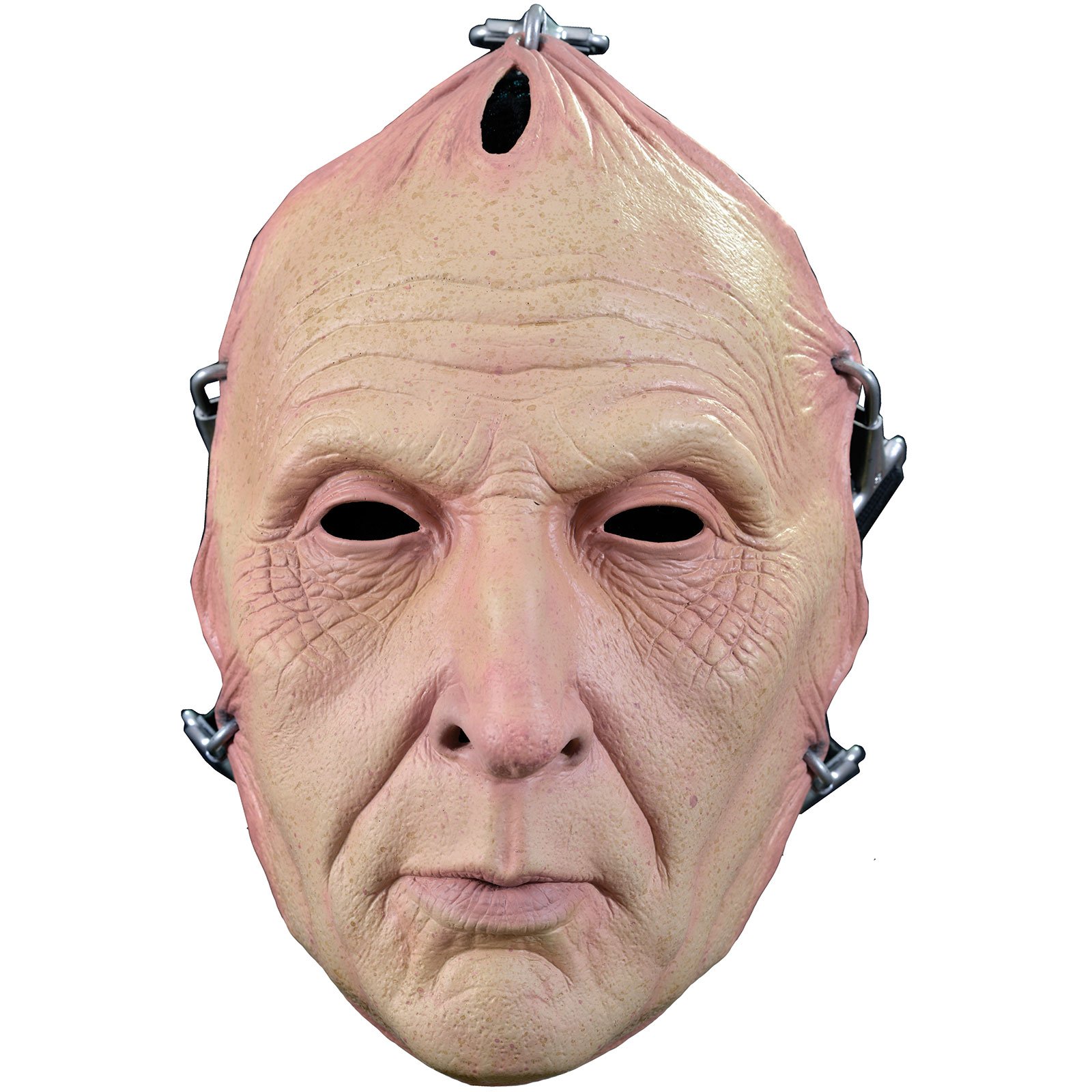 Trick or Treat Studios Men's Saw-Jigsaw Flesh Face Mask - Halloween Horror Costume Accessory for Cosplay & Scary Movie Parties