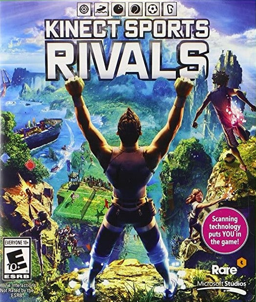 Kinect Sports Rivals - Xbox One Motion Sensor Video Game for Active Gaming & Family Fun | Perfect for Fitness, Party Games & Interactive Entertainment