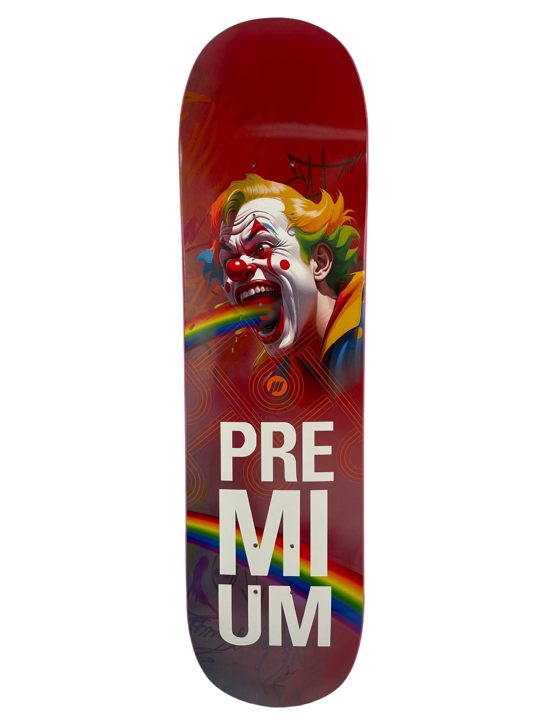 Freak Show Clown Premium Skateboard - High Performance Deck for Street & Park Riding - Choose Your Size (7.5