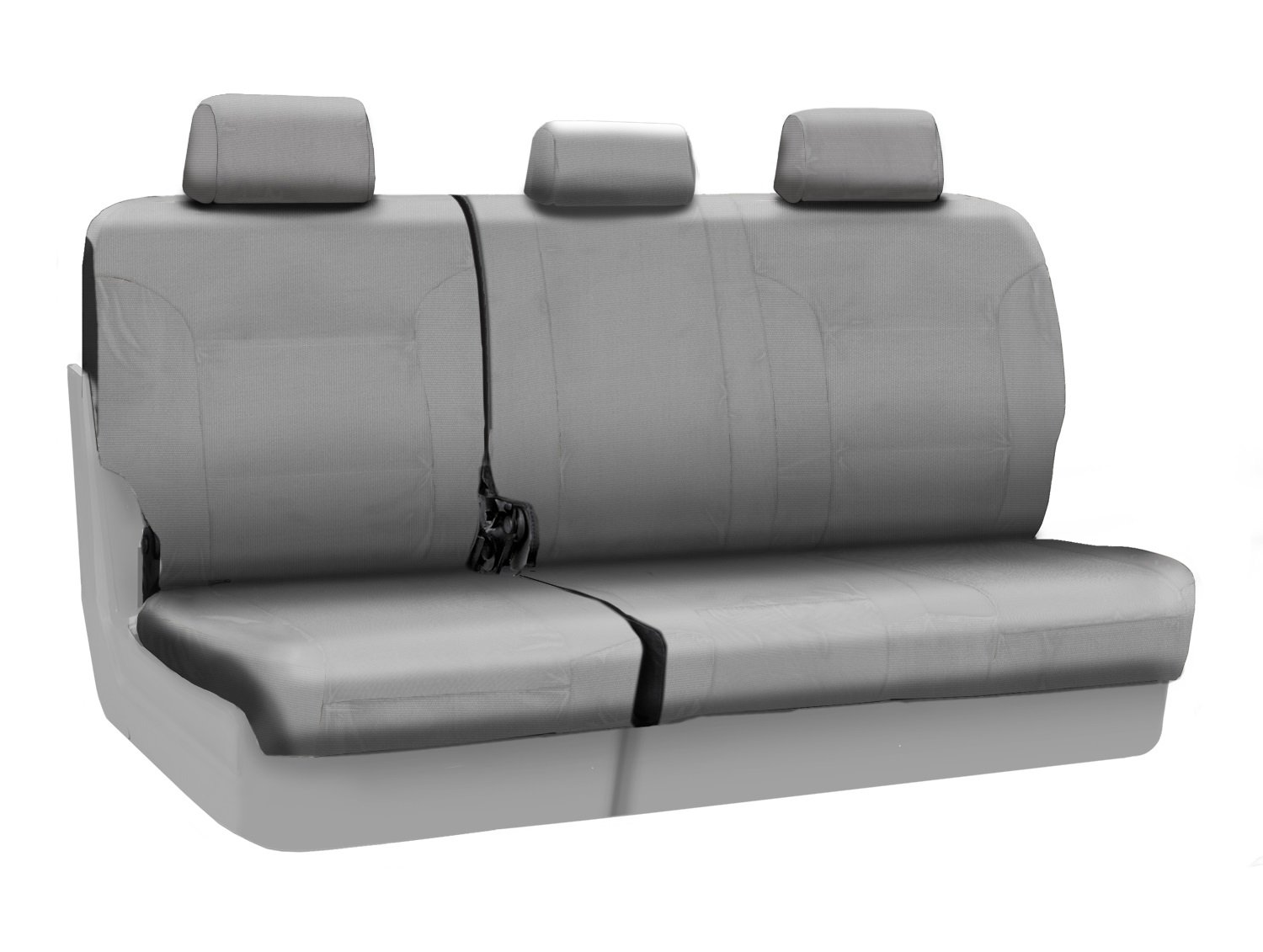 Coverking Custom Fit Rear 60/40 Bench Seat Cover for Toyota FJ Cruiser - Ballistic Fabric (Light Gray) | Durable Protection for Pets, Kids & Spills | Off-Road & Daily Driving Accessories