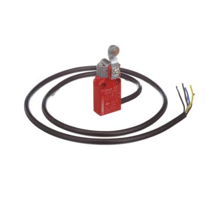 Crouzet 83873101 Limit Switch with 1.0 Meter Cable and Side Exit Connector - Perfect for Industrial Automation and Machinery Safety Control