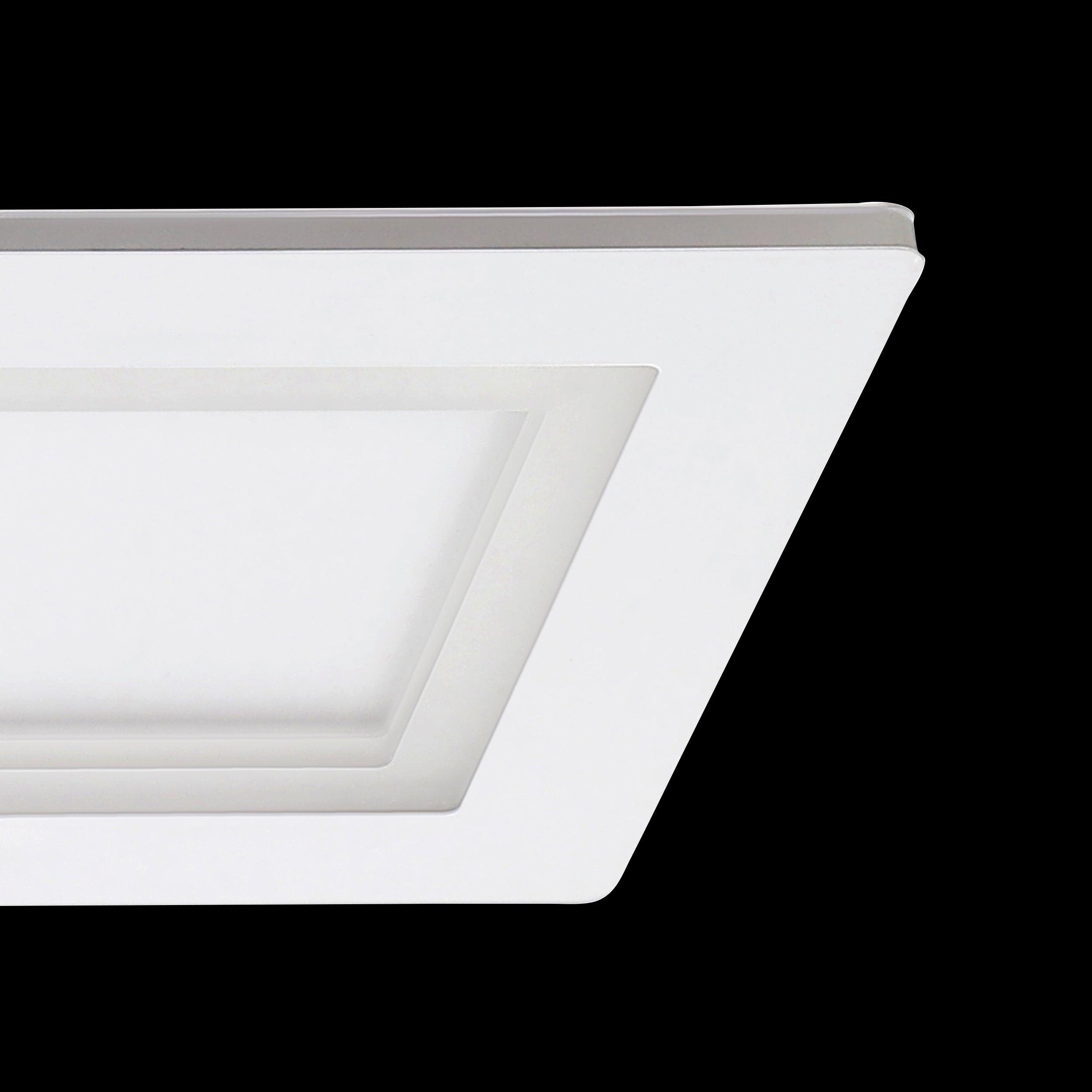 Eglo Connect Padrogiano Z Smart LED Ceiling Light - Dimmable Rectangle Flush Mount for Living Room, Bedroom & Kitchen - Modern Home Lighting with WiFi Control