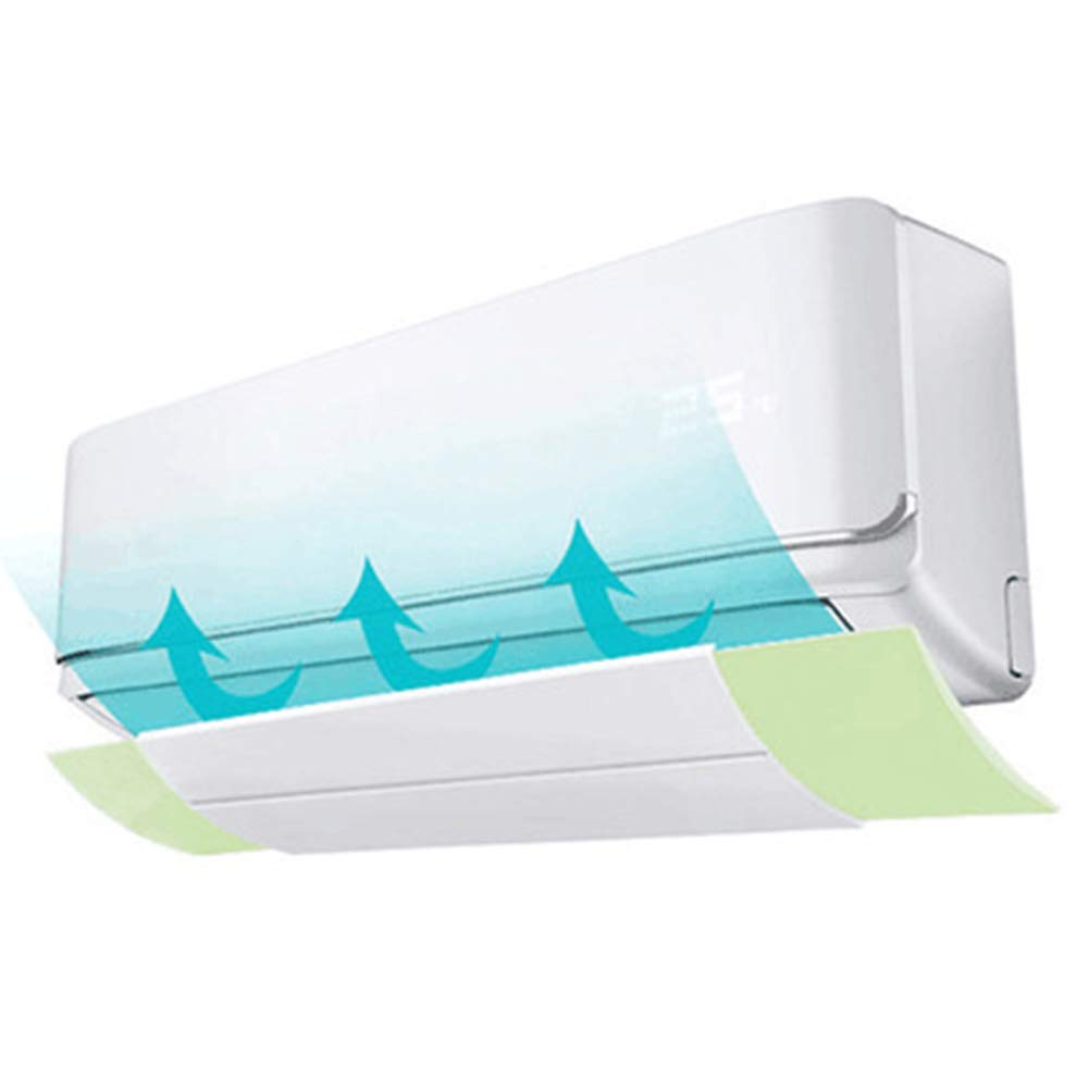 NUZYZ Retractable Air Conditioner Wind Deflector - Adjustable AC Vent Cover for Home & Office, Anti-Direct Blowing Shield for Better Airflow (Ideal for Bedroom, Living Room & Workspace)