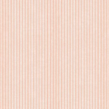Pink Stripe Vinyl Oilcloth - Waterproof Tablecloth for Picnic, Kitchen, and Outdoor Dining - Easy to Clean and Durable