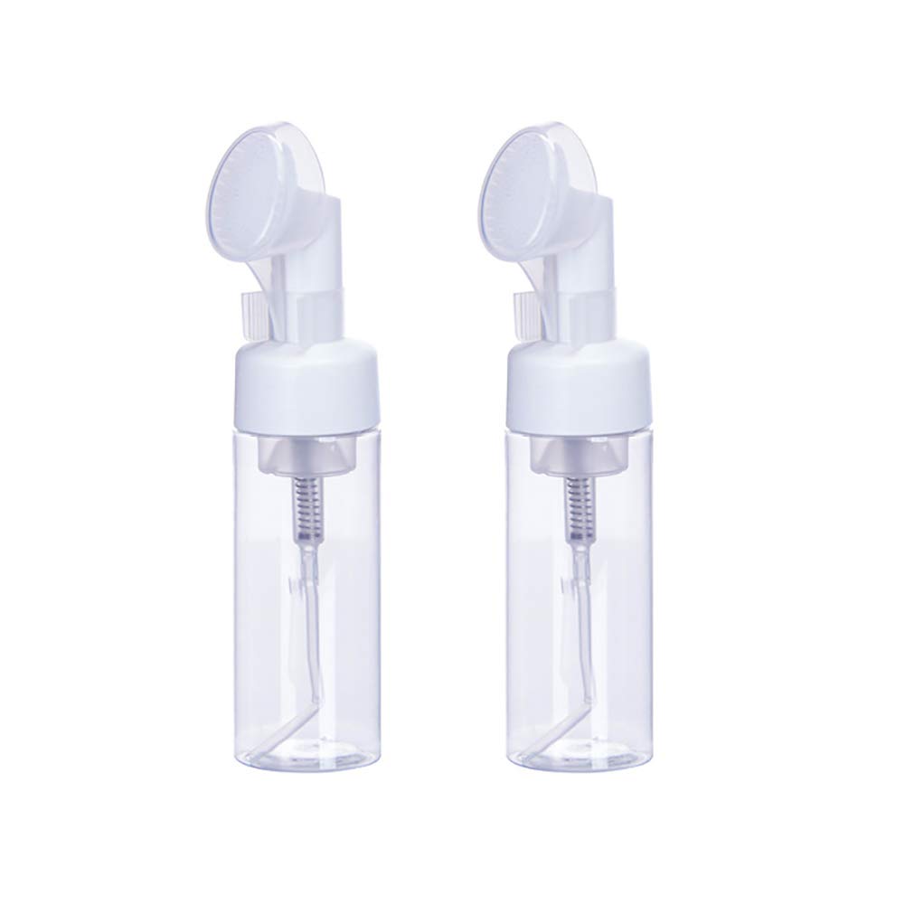 Refillable Foam Dispenser Bottles 150ml - Travel Soap Pump for Shampoo & Cleaning