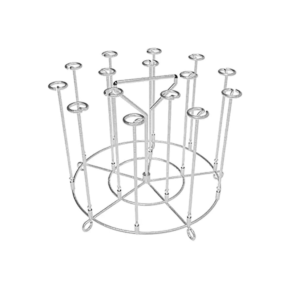 Stainless Steel Skewer Stand Holder Compatible with OP350 & OP500 BBQ Grill Accessories - Perfect for Backyard Grilling, Camping, and Outdoor Cooking Parties