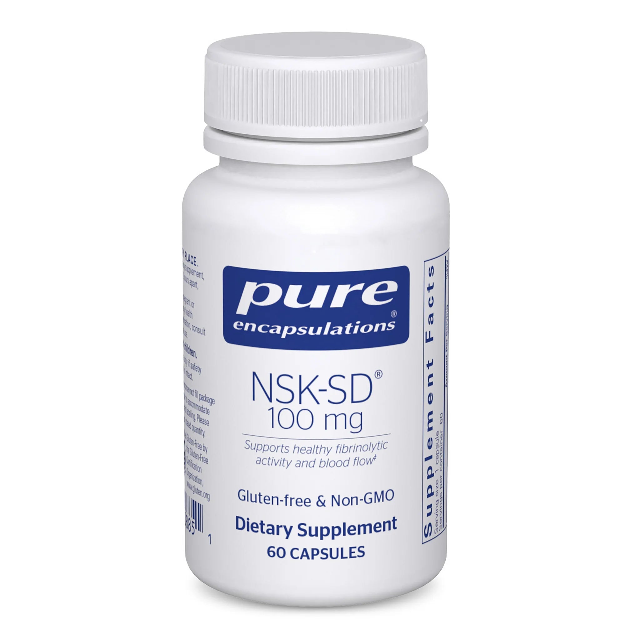 NSK SD 100mg 60 Capsules - Premium Quality Supplement for Immune Support & Wellness | Perfect for Daily Health Routine & Active Lifestyle