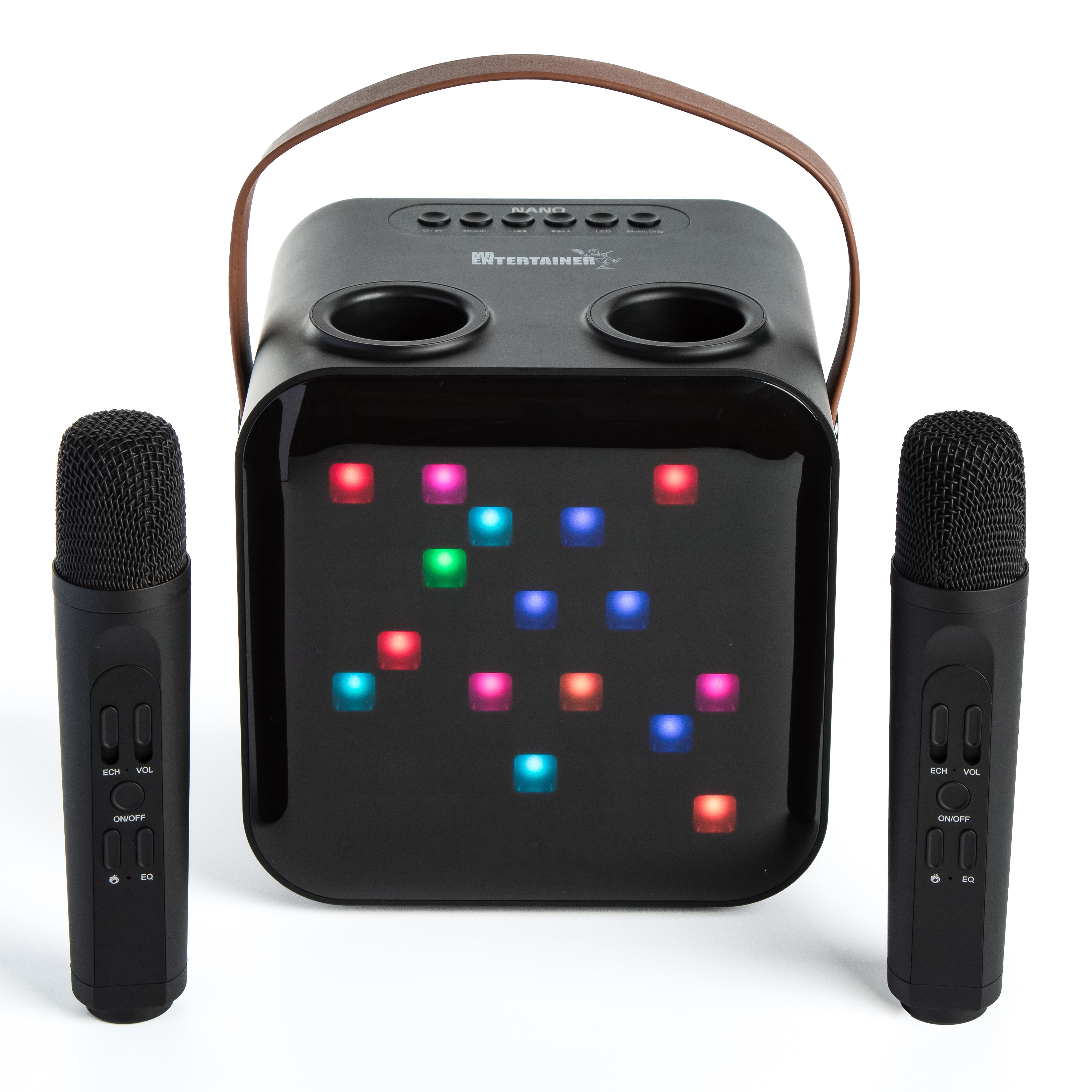 Mr Entertainer Nano - Portable Bluetooth Speaker with HD Sound, Long Battery Life - Perfect for Outdoor Adventures, Travel, and Home Parties