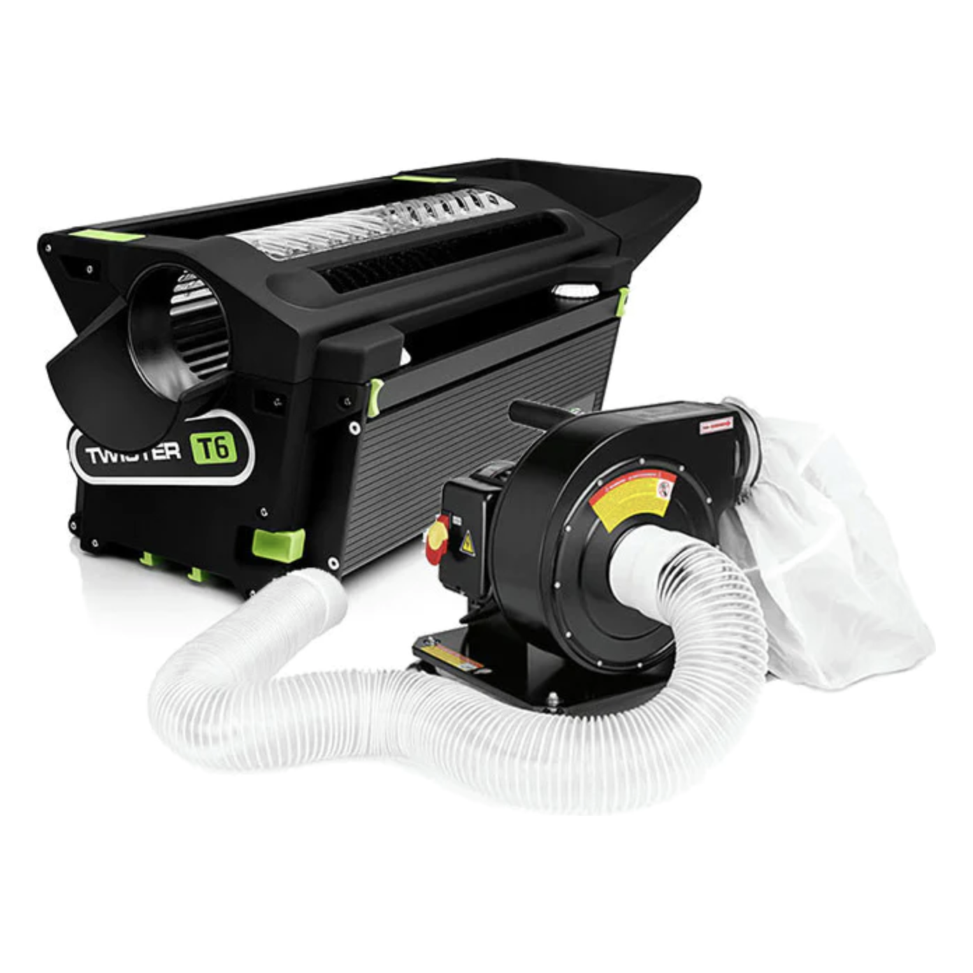 Twister T6 Wet & Dry Bud Trimmer with Leaf Collector - Electric Cannabis Trimming Machine for Home Growers & Commercial Use - Perfect for Harvesting, Pruning & Processing Fresh or Dried Herbs