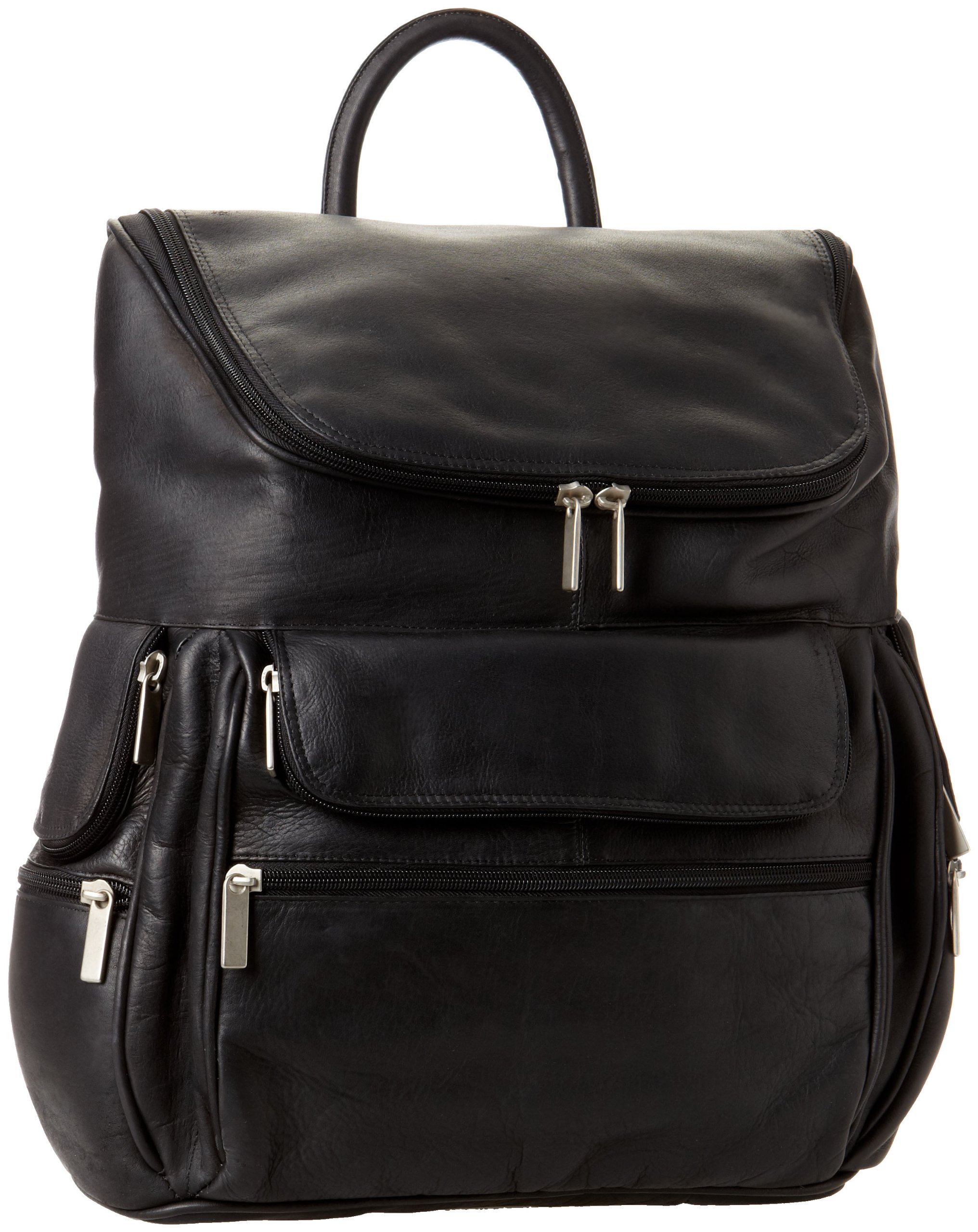 David King & Co. Laptop Backpack for Men & Women - Waterproof 17 Inch Computer Bag with USB Charging Port - Durable Travel Backpack for Work, School, College & Business Trips - Black