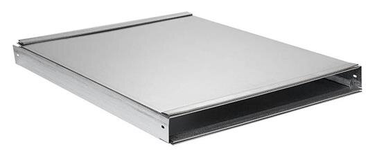 Best 2 Ft Rectangular Duct Section Range Hoods AEDD2 - 1 7/8