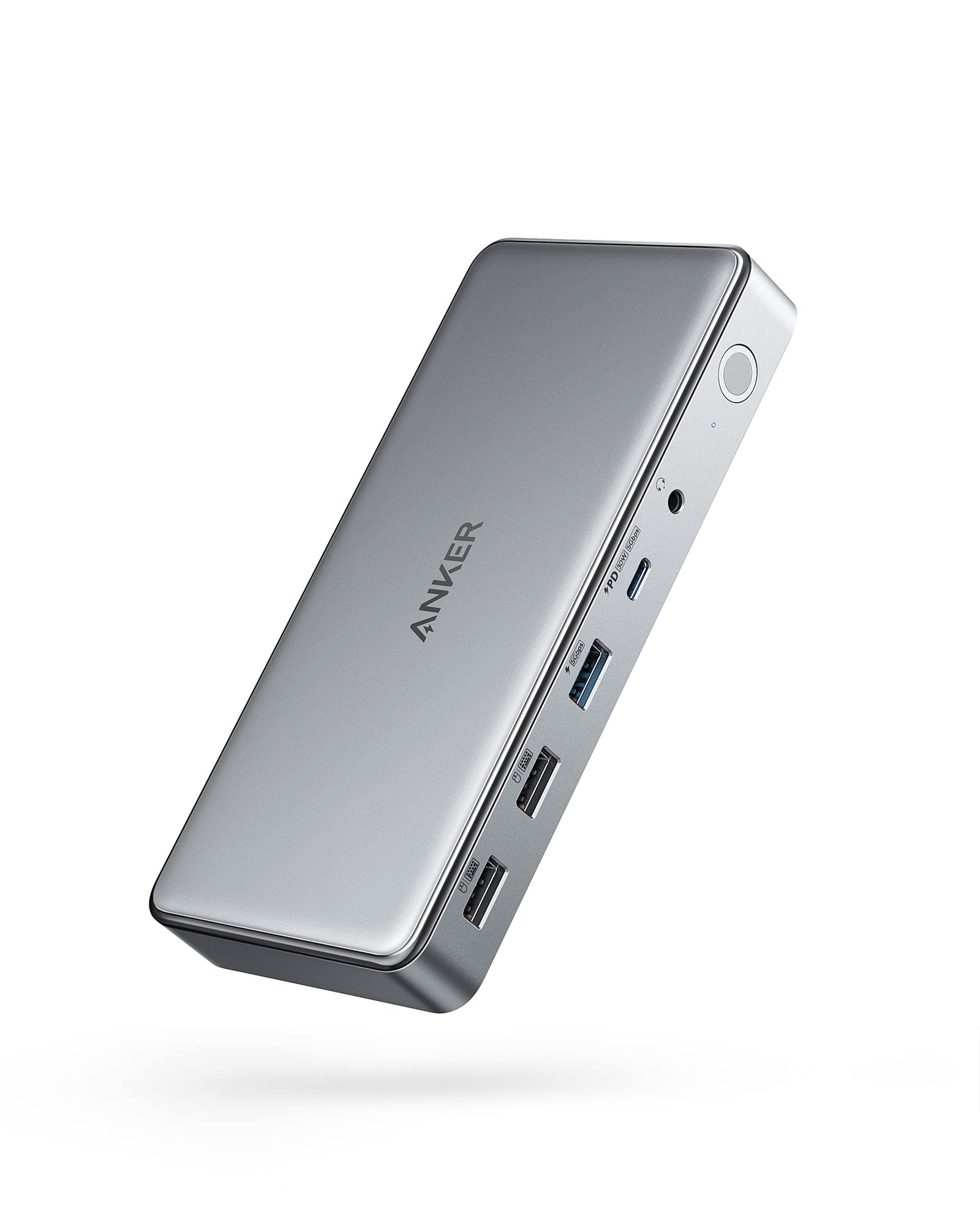 Anker 10-in-1 USB C Docking Station with Dual HDMI & DisplayPort - 4K DisplayLink Hub for Windows Laptops, MacBook Air/Pro 13/16 inch - Perfect for Home Office, Gaming & Multi-Monitor Setup