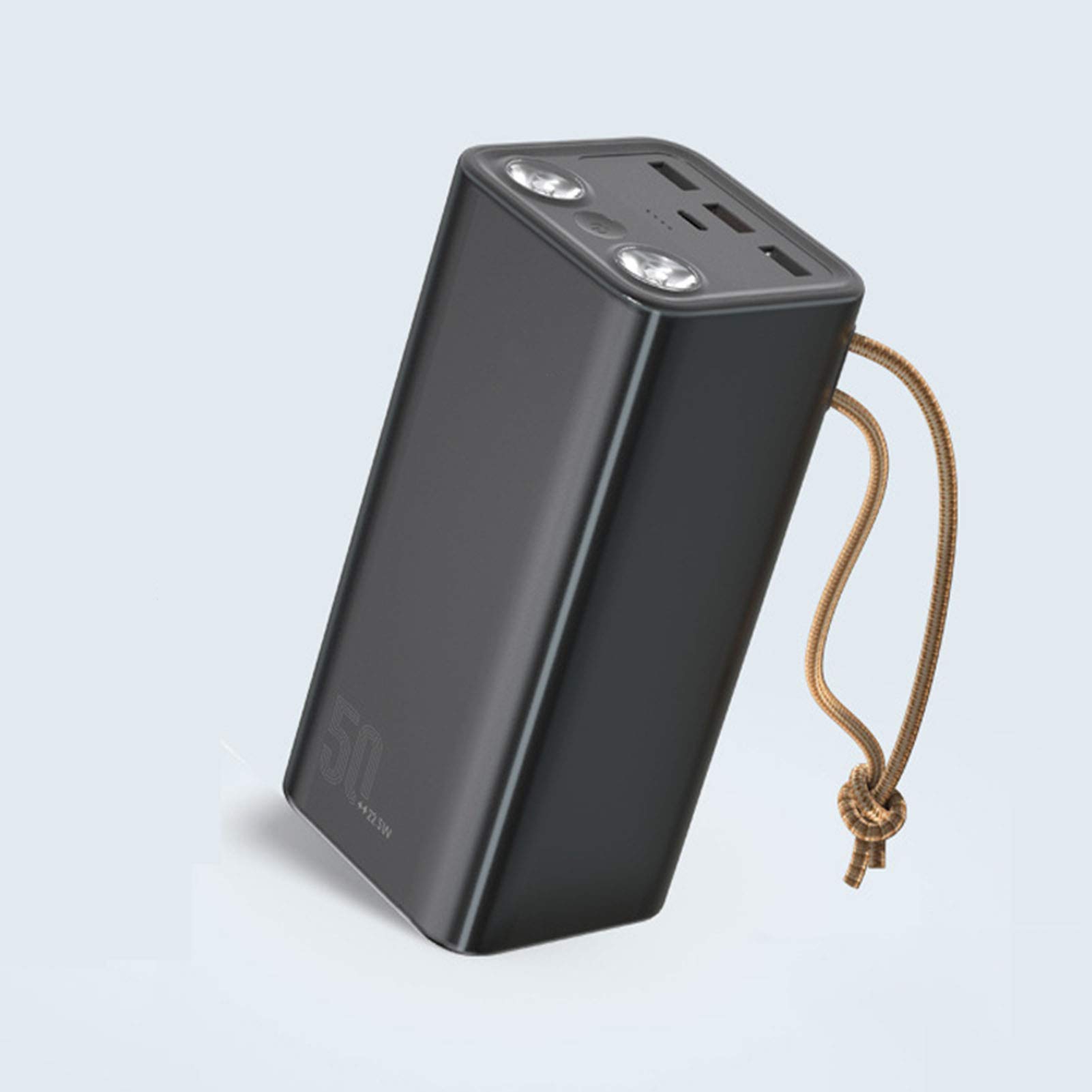Brightviee 50000mAh Power Bank - 22.5W Fast Charging Portable Charger, High Capacity External Battery Pack for iPhone, Samsung, Android Phones - Perfect for Travel, Camping & Emergency Power Backup (Black)