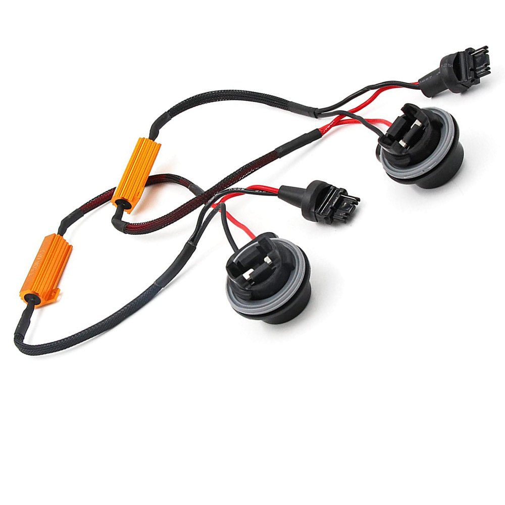 3056 3156 LED Load Resistor - Fix Hyper Flash & Error Codes for Turn Signal Lights | Compatible with LED Bulb Upgrades | Perfect for Car, Truck, Motorcycle & RV Lighting Systems