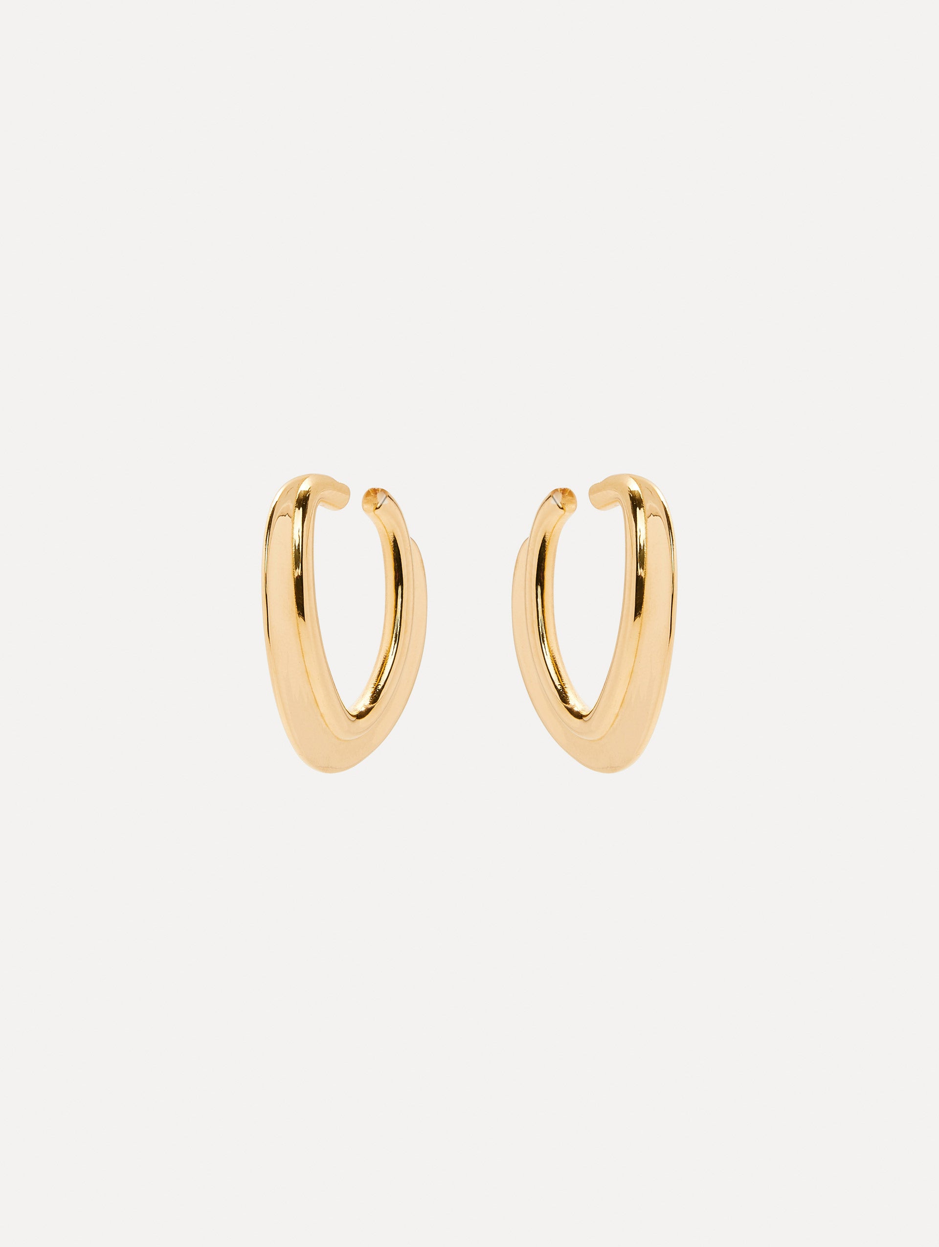 Stylish O Disk Hoop Earrings for Women - Trendy Gold & Silver Hollow Circle Dangle Earrings | Perfect for Casual Wear, Parties & Everyday Fashion Accessories