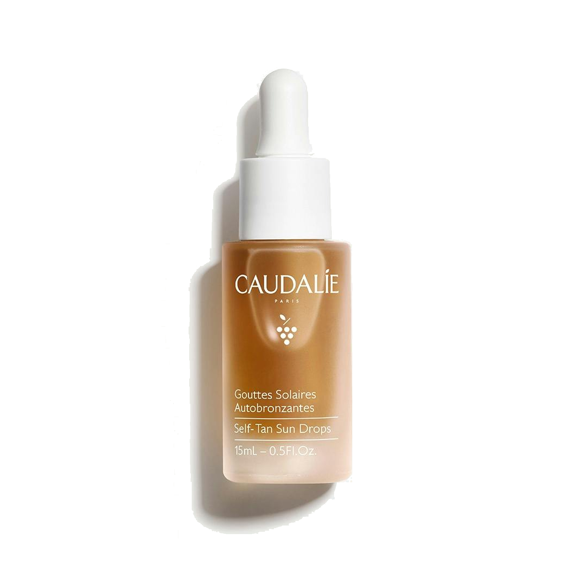 Caudalie Self Tan Sun Drops - Natural Self-Tanner for Face & Body | Vegan, Cruelty-Free Gradual Tanning Drops | Perfect for Summer Glow, Pre-Vacation Prep & Healthy-Looking Skin