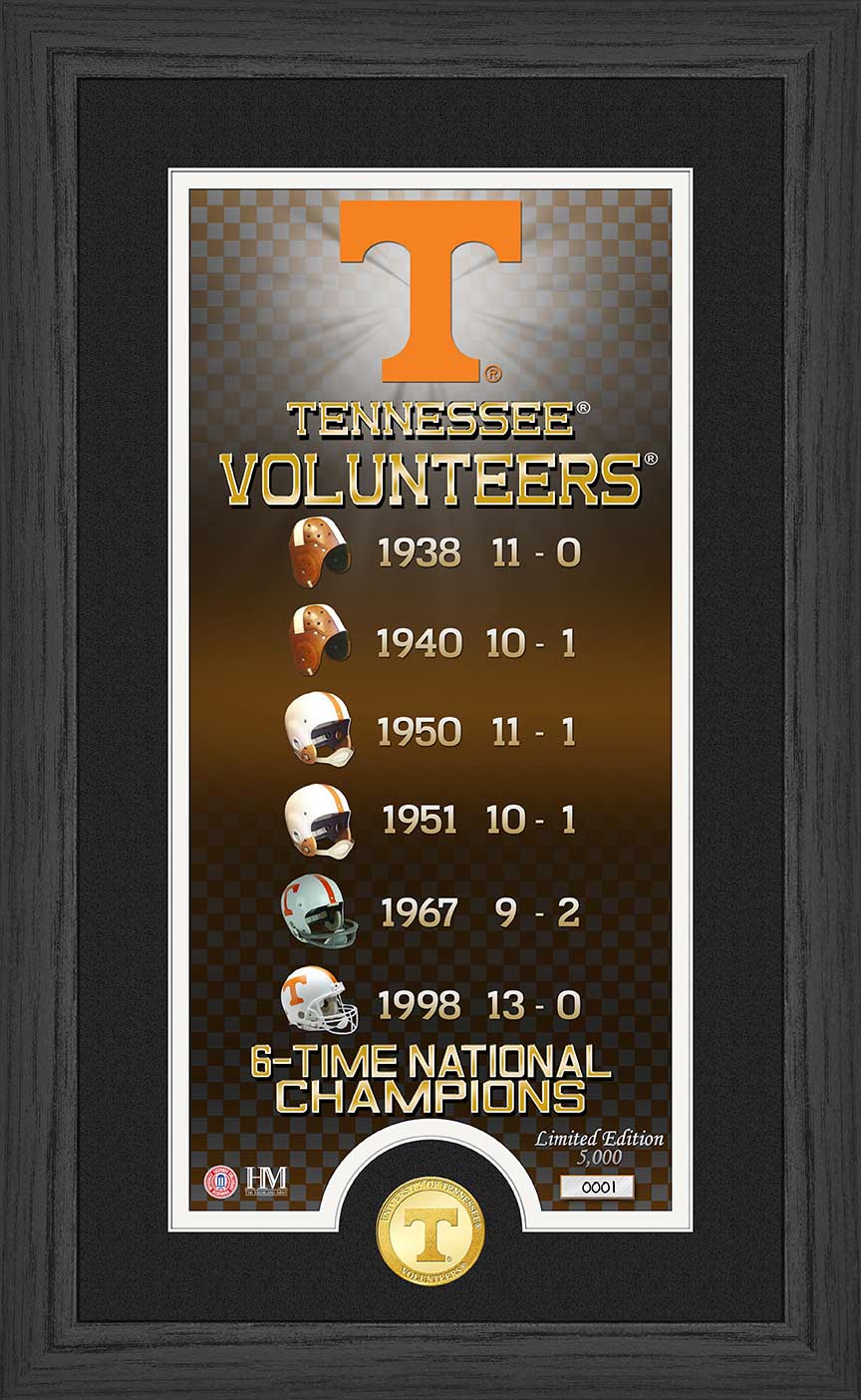 University of Tennessee Legacy Supreme Bronze Coin - Collectible Panoramic Photo Mint - Perfect for Alumni Gifts, Graduation Presents & Volunteer Memorabilia
