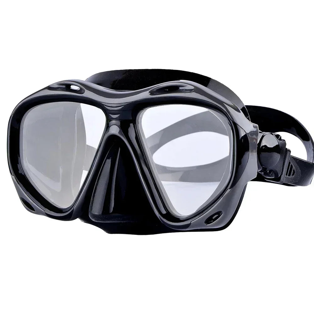 Aleefa Women's Prescription Swim Goggles - Anti-Fog Silicone Frame & Tempered Resin Lens for Hyperopia - Perfect for Swimming, Snorkeling, and Water Sports