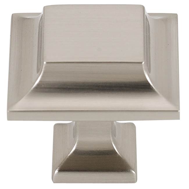 Alno Swarovski Crystal Cabinet Knob - Premium Shiny Chrome Drawer Pulls for Kitchen & Bathroom - Elegant Home Decor Upgrade for Dressers, Wardrobes & Furniture Hardware