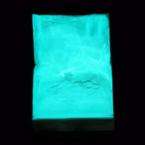 Glow in the Dark Powder - Fluorescent Luminous Pigment for DIY Nails, Paint, Crafts & Art Projects - Perfect for Nighttime Decor, Halloween Costumes & Party Supplies