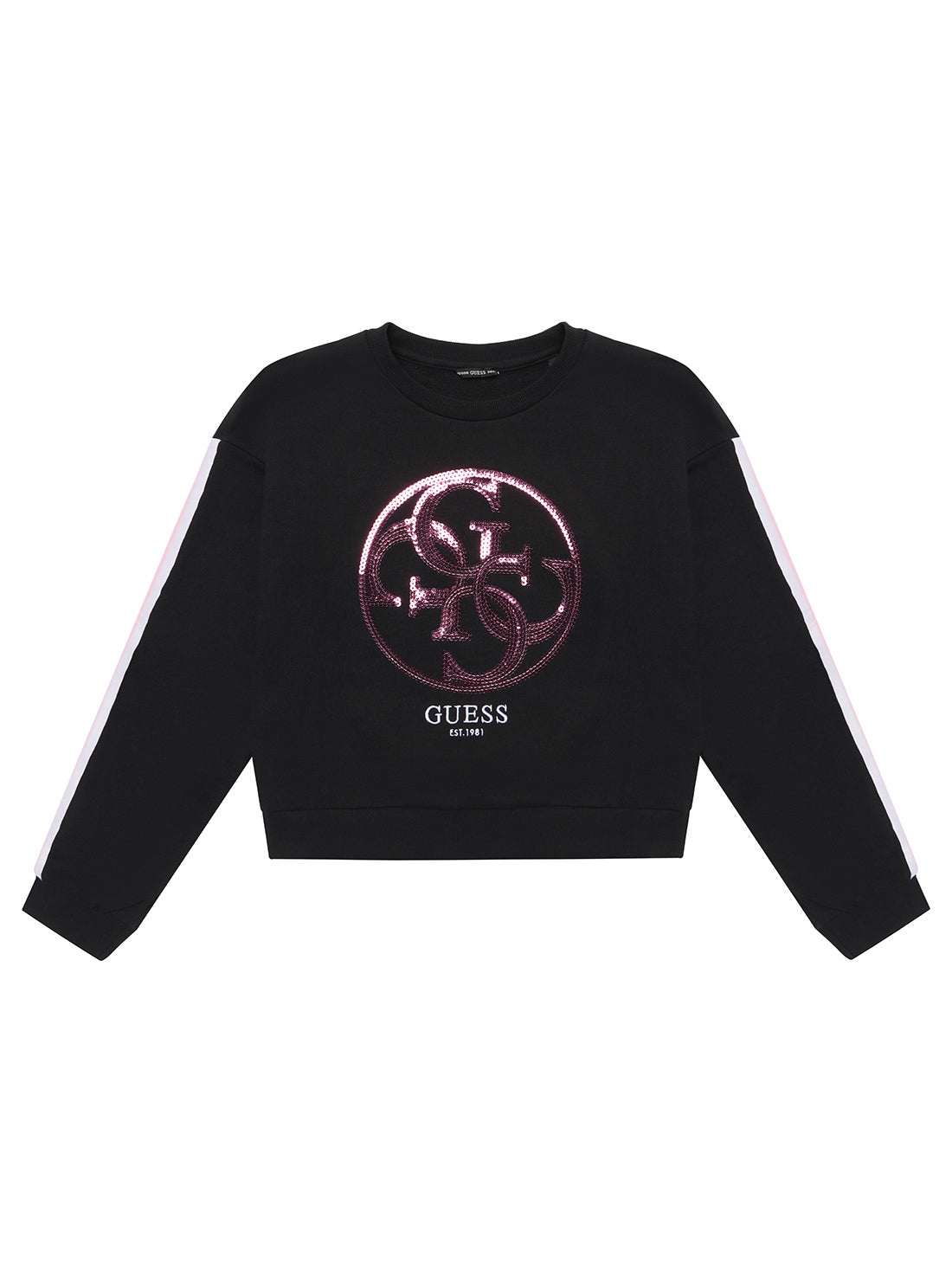 Black Long Sleeve Active Top for Girls (7-16 Years) - Perfect for Running, Yoga & School Sports