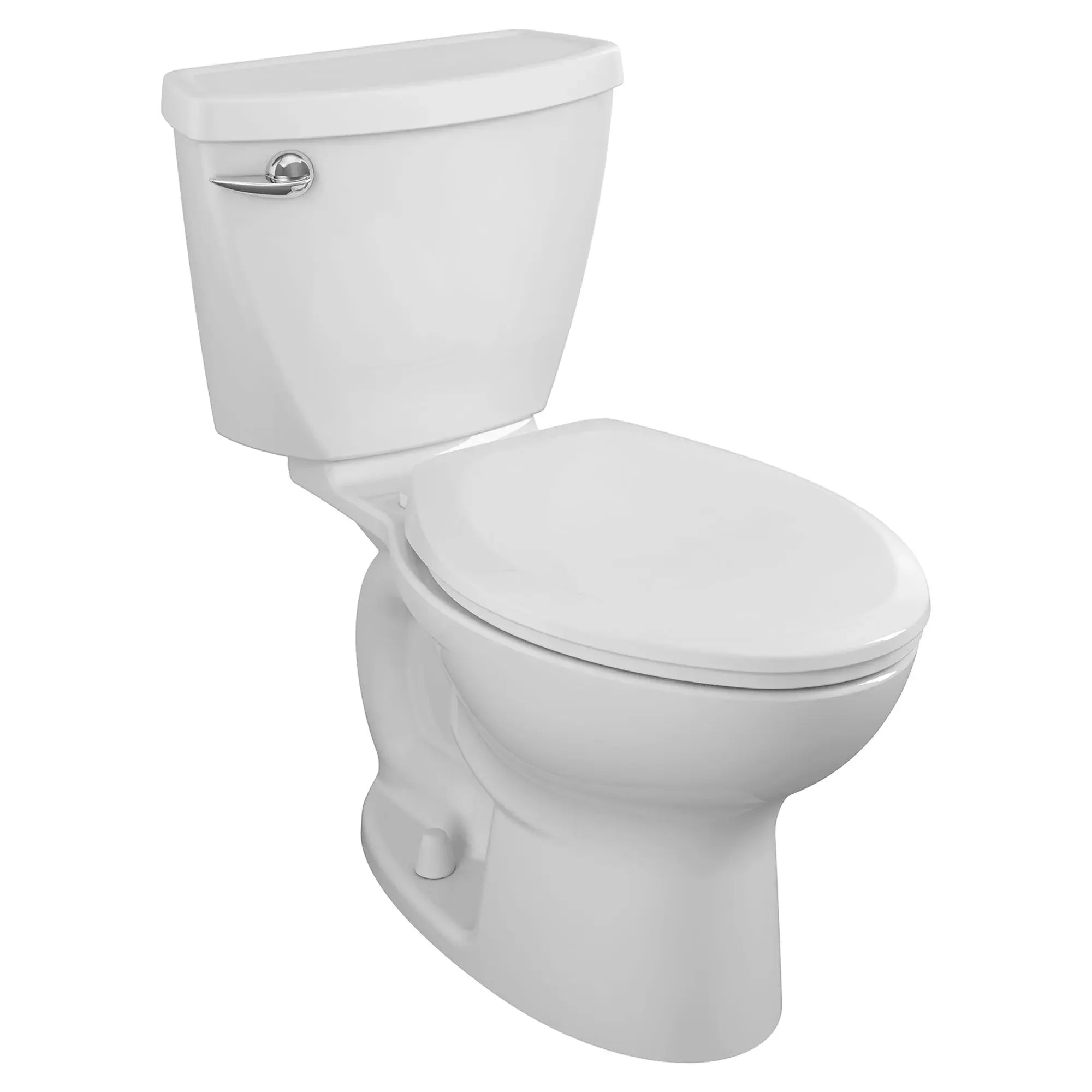 Cadet 3 1.28 GPF/4.8 LPF Left Trip Lever Elongated Toilet - 15 Inch Bowl, 10 Inch Rough-In - Perfect for Small Bathrooms & Water-Efficient Homes