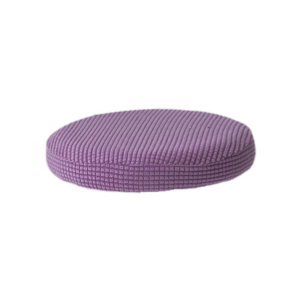 Wakauto Elastic Round Stool Cover - Universal Fit for Vanity Chairs, Bar Stools, Counter Chairs & Moon Chairs - Soft Protective Cushion Case for Home, Salon, and Restaurant Use