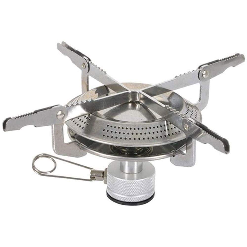 Portable Camping Gas Stove - Adjustable Ultralight Windproof Backpacking Stove with Integrated Burner for Outdoor Cooking, Hiking, Picnics & Survival Gear | Perfect for Camping Trips, Backpacking Adventures & Emergency Preparedness