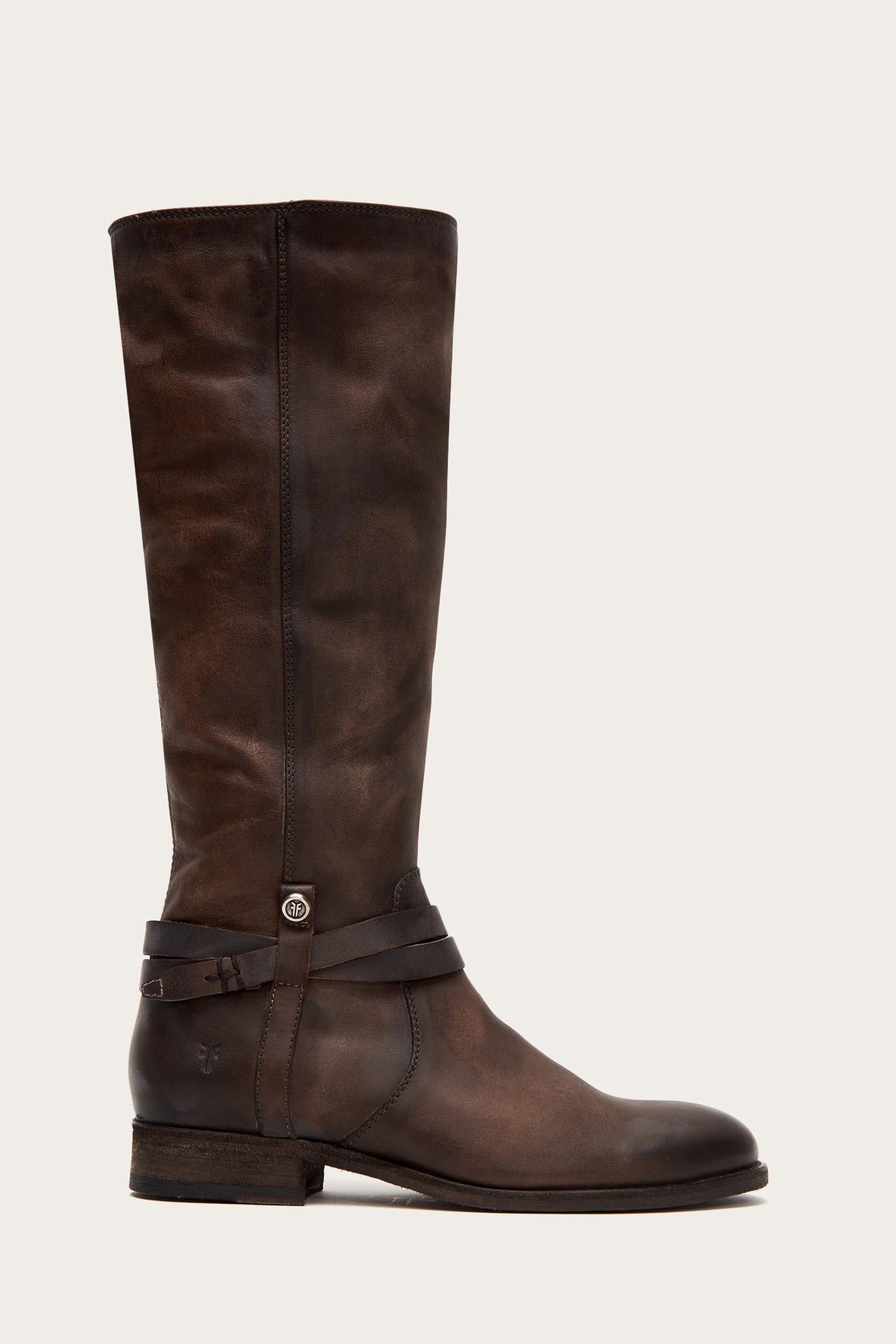 Melissa Belted Tall Boots - Vintage & Pre-Loved Women's Fashion Boots for Fall & Winter | Perfect for Casual Outfits, Office Wear & Date Nights