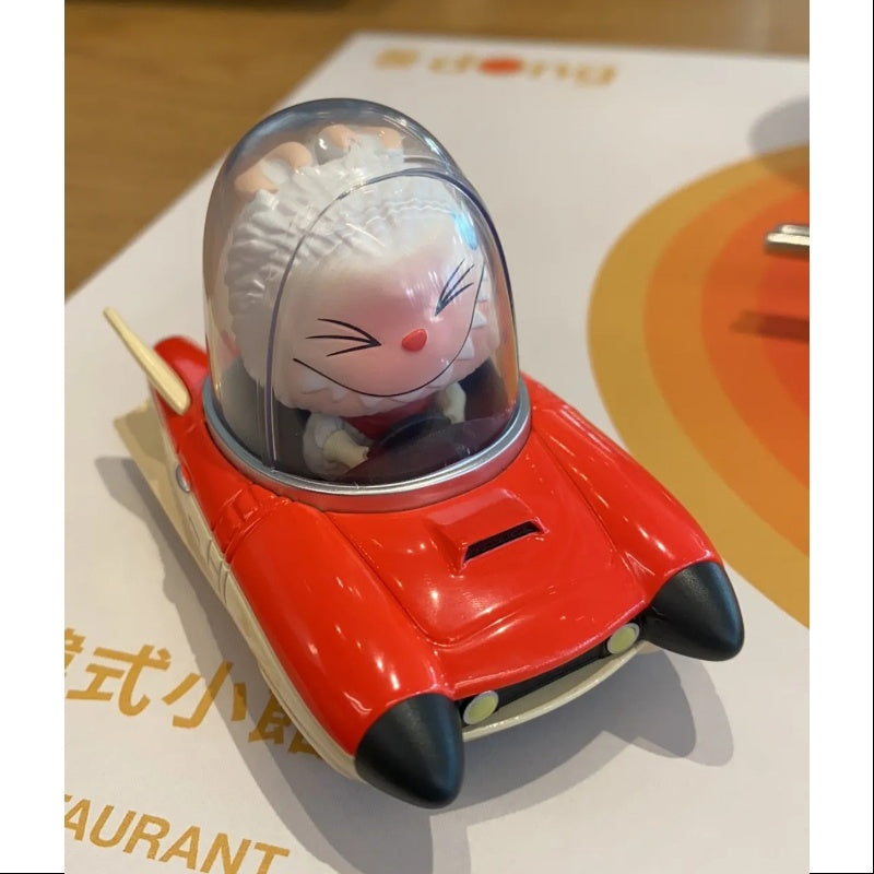 Labubu Pop Mart PopCar Super Track Series - Limited Edition SPACE AGE CAR Toy for Collectors | Fun Racing Playset for Kids & Adults | Perfect for Display, Play & Gifting