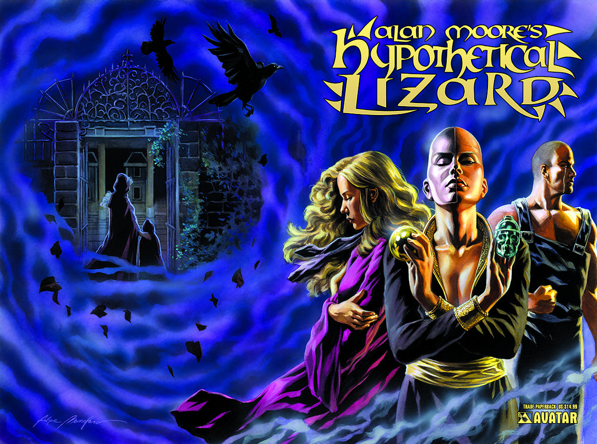 Alan Moore Hypothetical Lizard TP (MR) - Graphic Novel by Avatar Press (04/12/2023) | Sci-Fi Fantasy Comic Book for Collectors & Readers | Perfect for Gifts & Home Library Collections