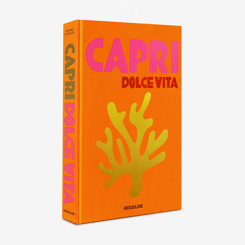 Assouline Capri Dolce Vita - Luxury Coffee Table Book | Perfect for Home Decor, Gifts & Travel Inspiration