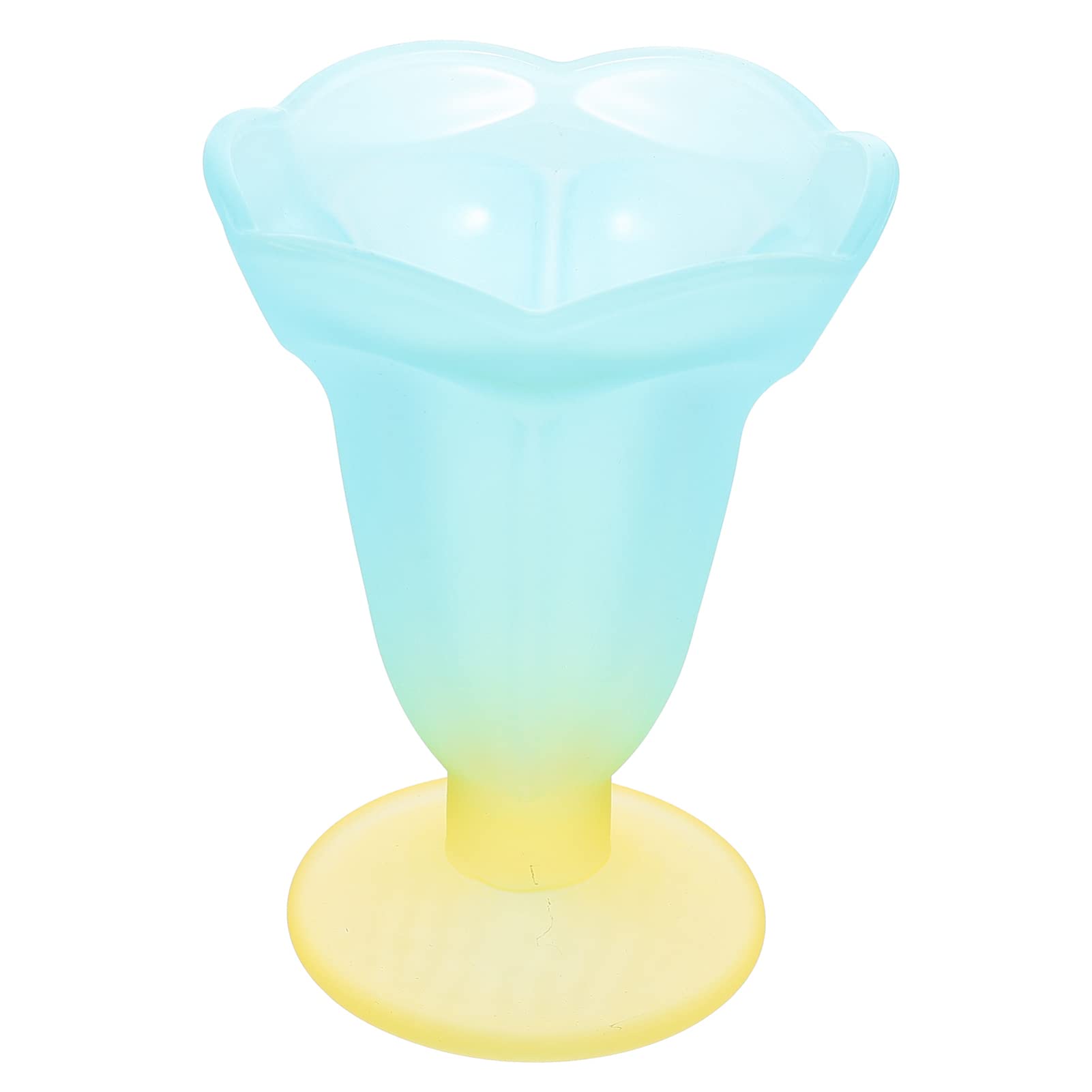 Frosted Glass Dessert Cups with Footed Base - Elegant Pudding, Jelly, Ice Cream Bowls for Party, Fruit Salad, Snacks & Appetizer Serving - Perfect for Dessert Tables, Tea Parties & Entertaining Guests