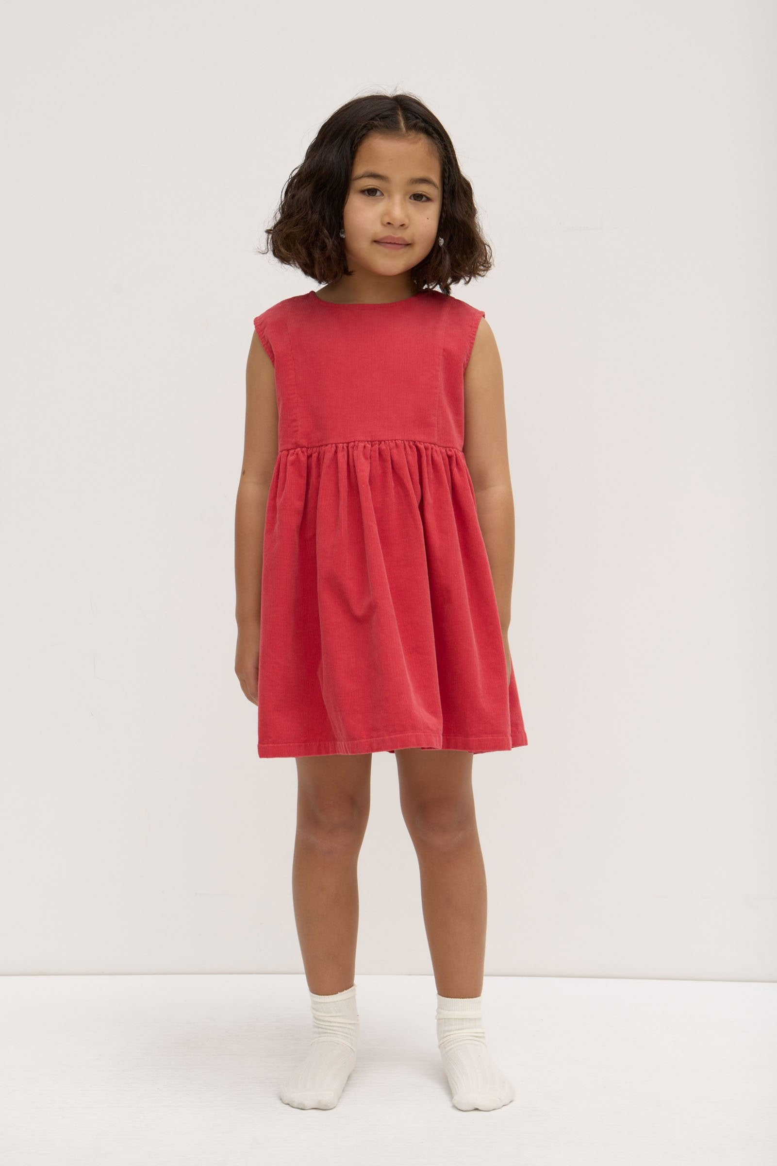 Girls' Lea Cord Dress - Stylish & Comfortable Kids' Outfit for School, Parties & Everyday Wear
