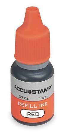 Pre-Inked Stamps in Red - 0.35 oz for Office, Crafting & Document Signing | Self-Inking Rubber Stamp for Business & Personal Use