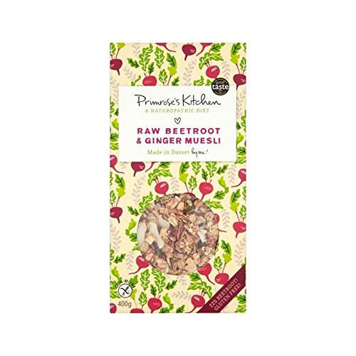 Organic Beetroot & Ginger Muesli 400g (2-Pack) - Healthy Breakfast Cereal for Energy Boost