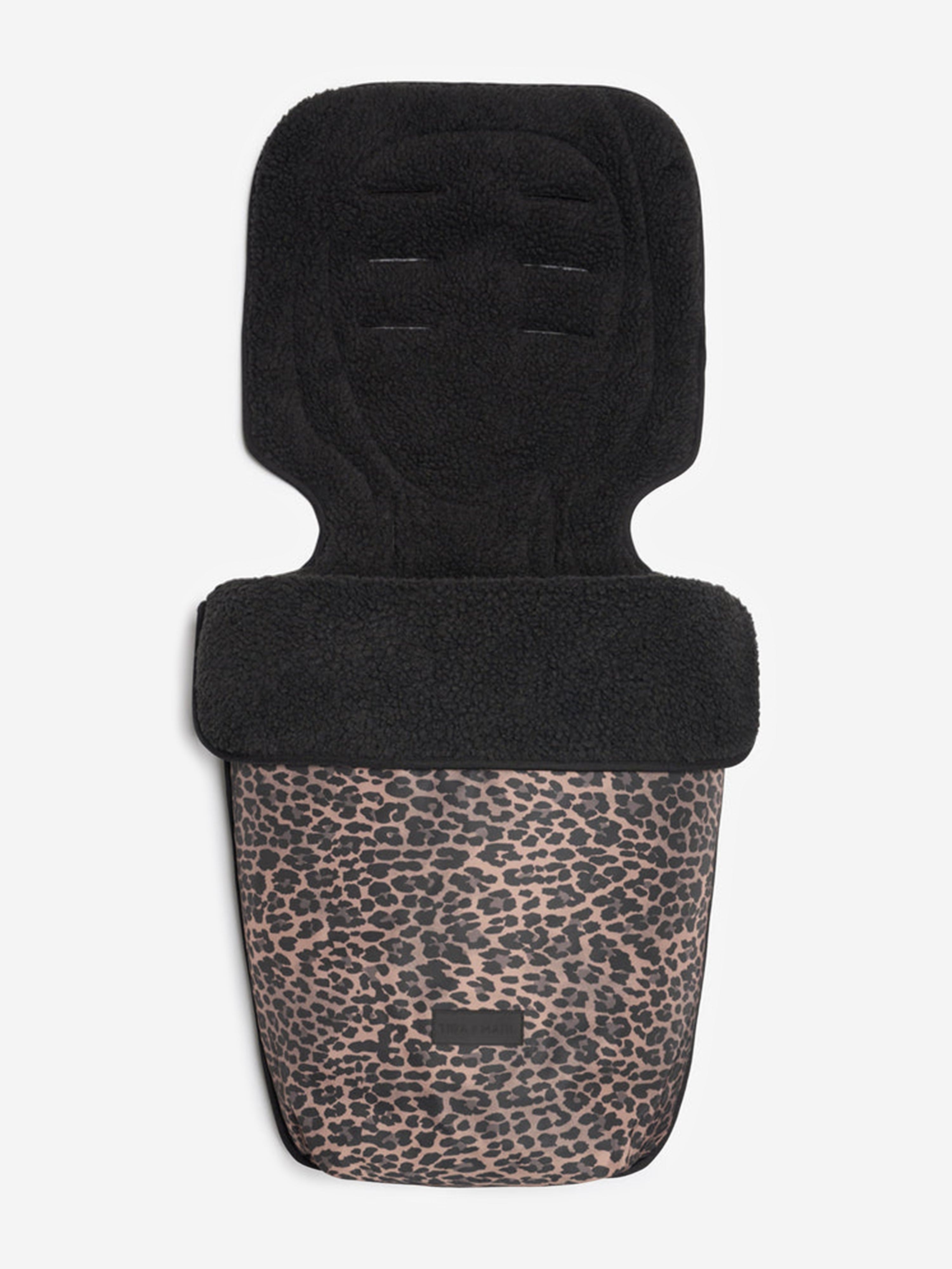 Brown Baby Leopard Footmuff (90cm) - Warm & Cozy Stroller Accessory for Winter Outings & Cold Weather Protection