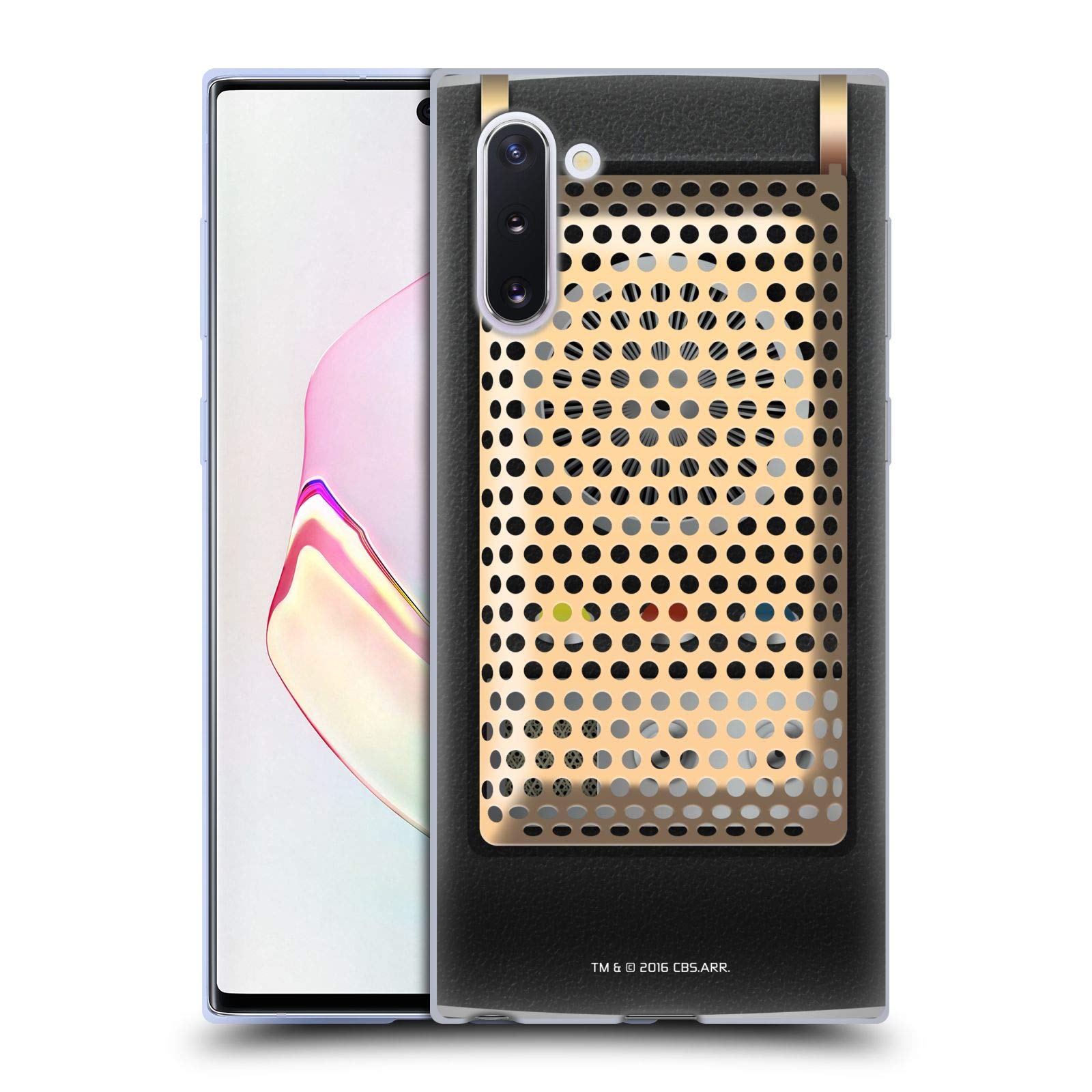 Official Star Trek Communicator Soft Gel Case for Samsung Galaxy Note10/5G - Durable Protection & Stylish Design - Perfect for Fans, Collectors & Everyday Use
