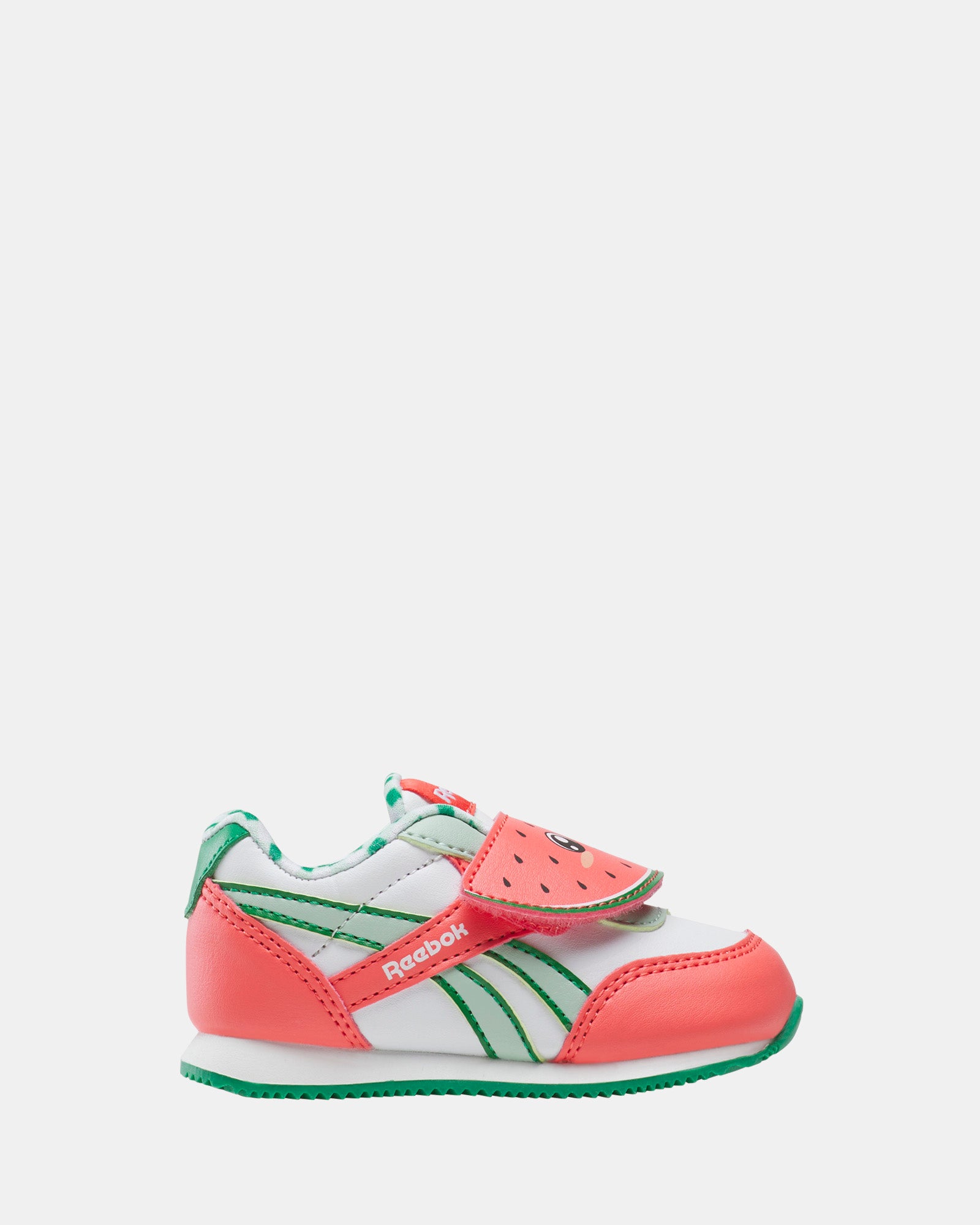 Reebok Royal Classic Jogger 2.0 Sneakers - White/Sunset Coral/Classic Green | Comfortable Running Shoes for Men & Women | Perfect for Gym, Workout & Casual Wear