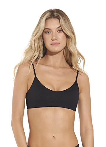 Maaji Women's Sporty Bralette Top with Removable Soft Cups - Comfortable Yoga & Workout Bra for Active Lifestyles