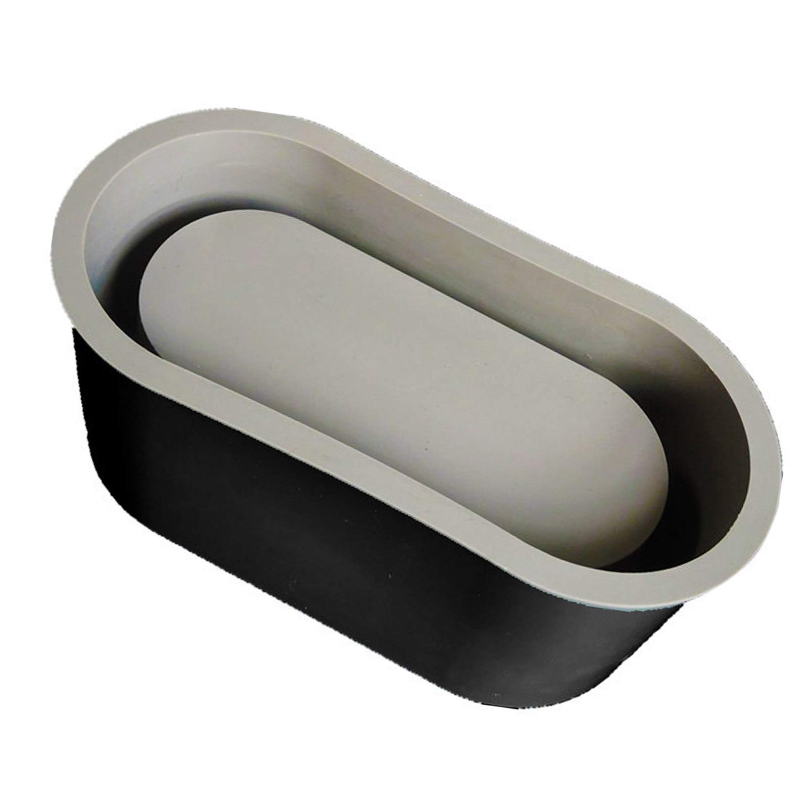 Heavy Duty Oval Shape DIY Plant Container - Rectangle Flower Planter Pot for Cactus, Succulents & Home Garden Decor | Indoor & Outdoor Use, Patio, Balcony Gardening