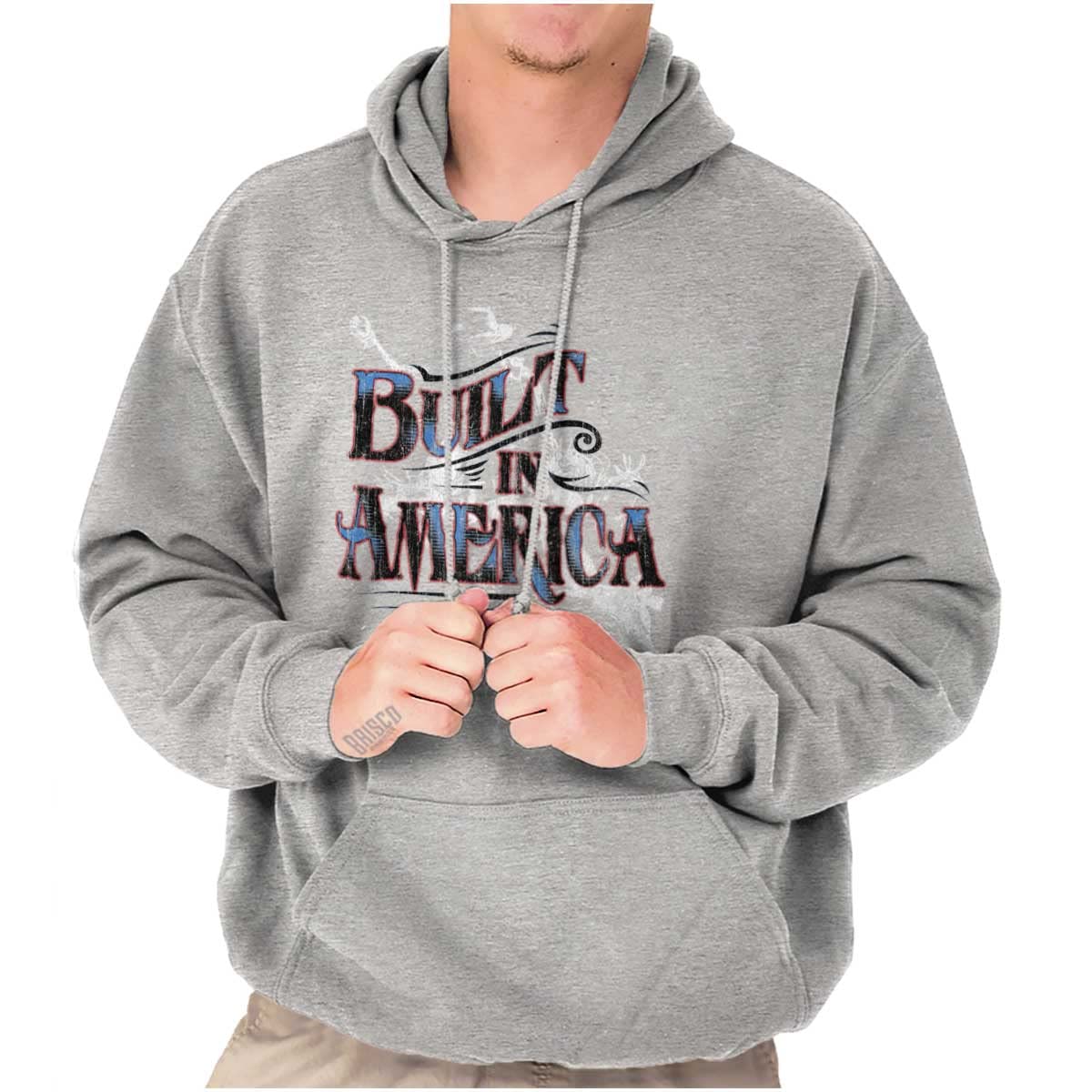 Brisco Brands Men's Southwestern Hoodie - Built in USA, Comfortable Hooded Sweatshirt for Casual Wear & Outdoor Adventures