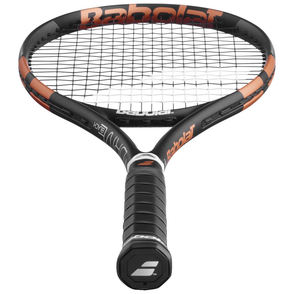Babolat Drive Black Tennis Racket - Lightweight & Durable for Competitive Play | Perfect for Beginners & Advanced Players on Court & Training Sessions