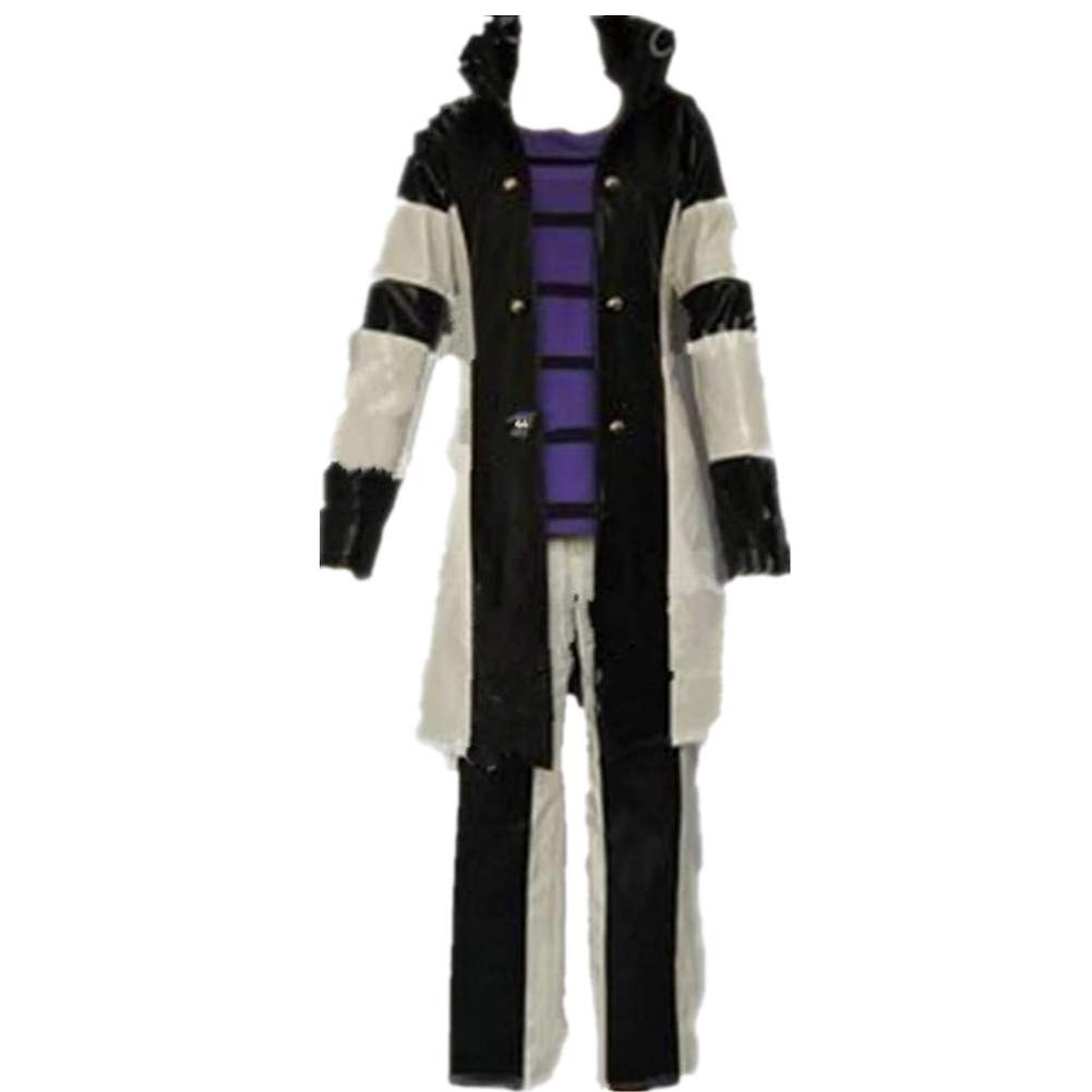Superbia Squalo Cosplay Costume from Hitman Reborn! - Custom Made Anime Outfit for Halloween, Christmas & New Year Parties - Perfect for Cosplay Events, Conventions & Themed Celebrations