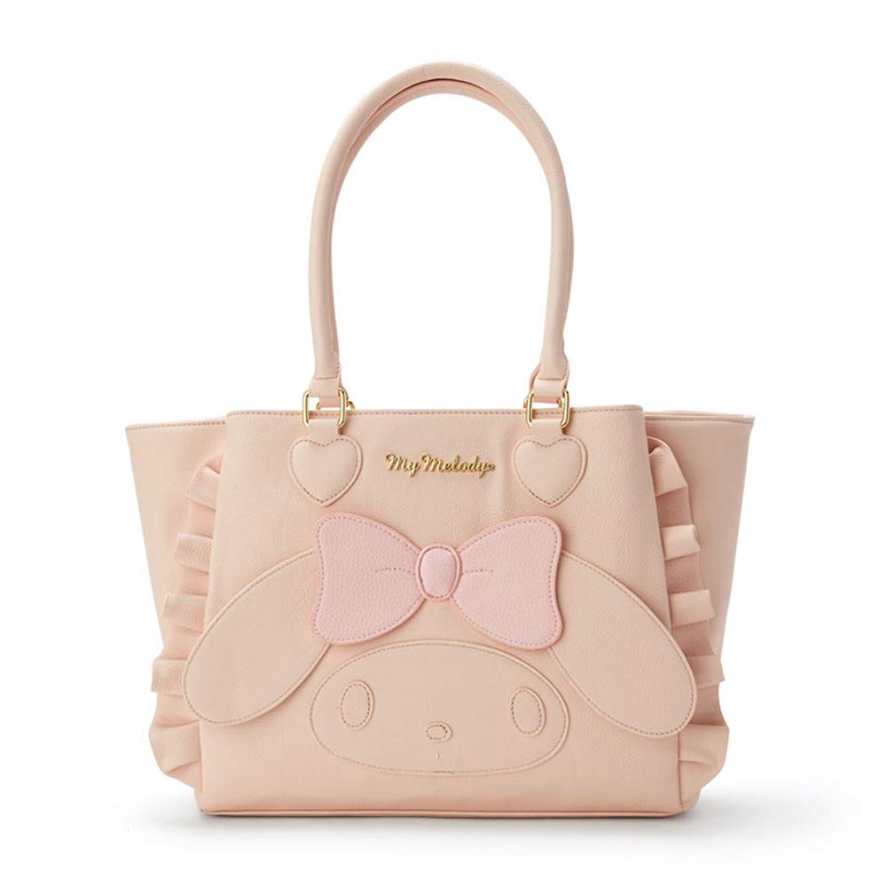 My Melody Plush Furry Tote Bag - Cute Kawaii Handbag for Women & Girls - Perfect for School, Shopping, and Anime Cosplay Accessories