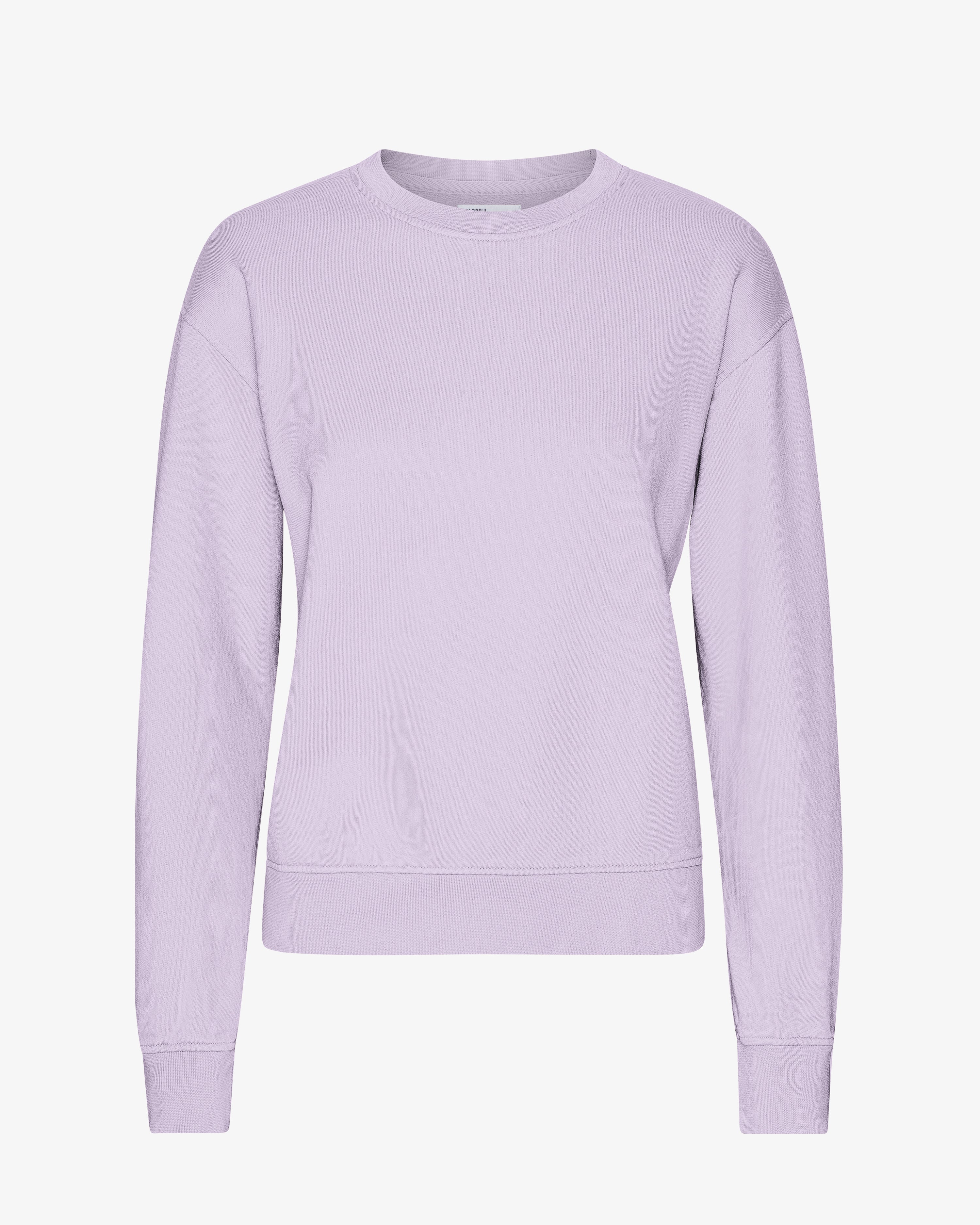 Organic Cotton Women's Classic Crew Neck T-Shirt - Soft Lavender Color for Casual Wear & Everyday Comfort