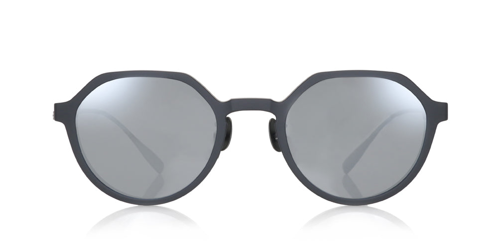 JINS x Snow Peak JINS Switch Titanium 017 Sunglasses - Lightweight Polarized Titanium Frame for Outdoor Activities, Hiking, and Travel