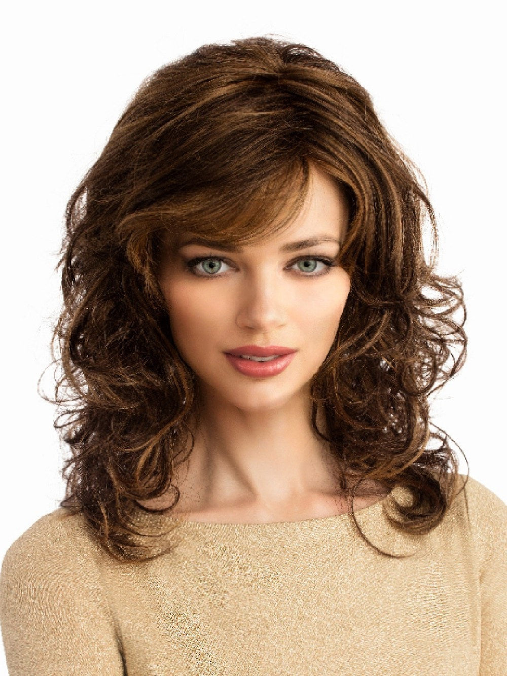 Charlotte Synthetic Wig with Mono Top - Heat Resistant & Natural Look for Cosplay, Halloween & Daily Wear