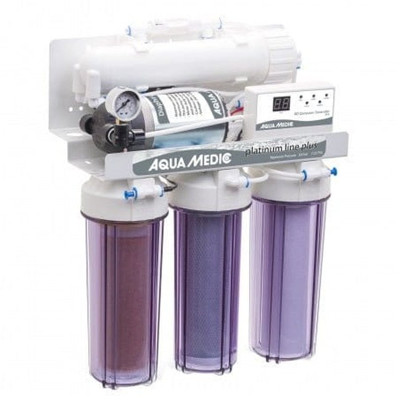 Aqua Medic Platinum Line Plus 24V Reverse Osmosis System - 400L/Day High Efficiency Water Filtration for Home & Marine Aquariums | Perfect for Saltwater Tanks, Reef Systems & Hydroponics